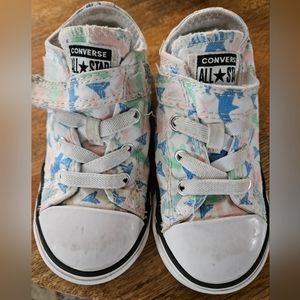 Size 8 toddler girl converse